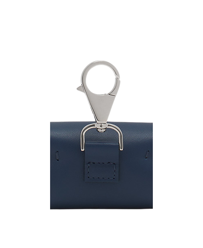 Lanvin Signature Leather Case For Airpods Pro In Multi