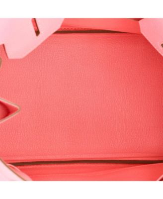 Birkin 30 Handbag Pink Epsom with Palladium Hardware