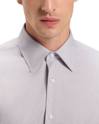 Camel L Hays Slim Fit Kent Collar Button Down Shirt