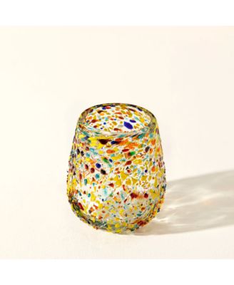  Fiesta Mexican Wine Glasses, Set of 4