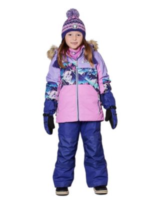  Girls' Two-Piece Mountains Play Snowsuit - Big Kid