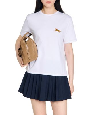 Maisie Sequined Horse Cotton Tee