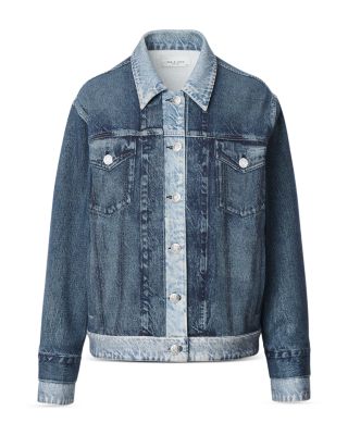 Miramar Combo Terry Oversized Trucker Jacket