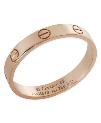 Small Model Love 18k Rose Gold Ring