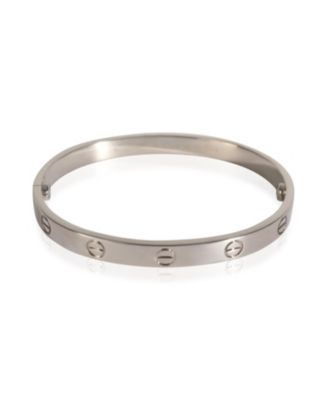 Love 18k White Gold Bracelet