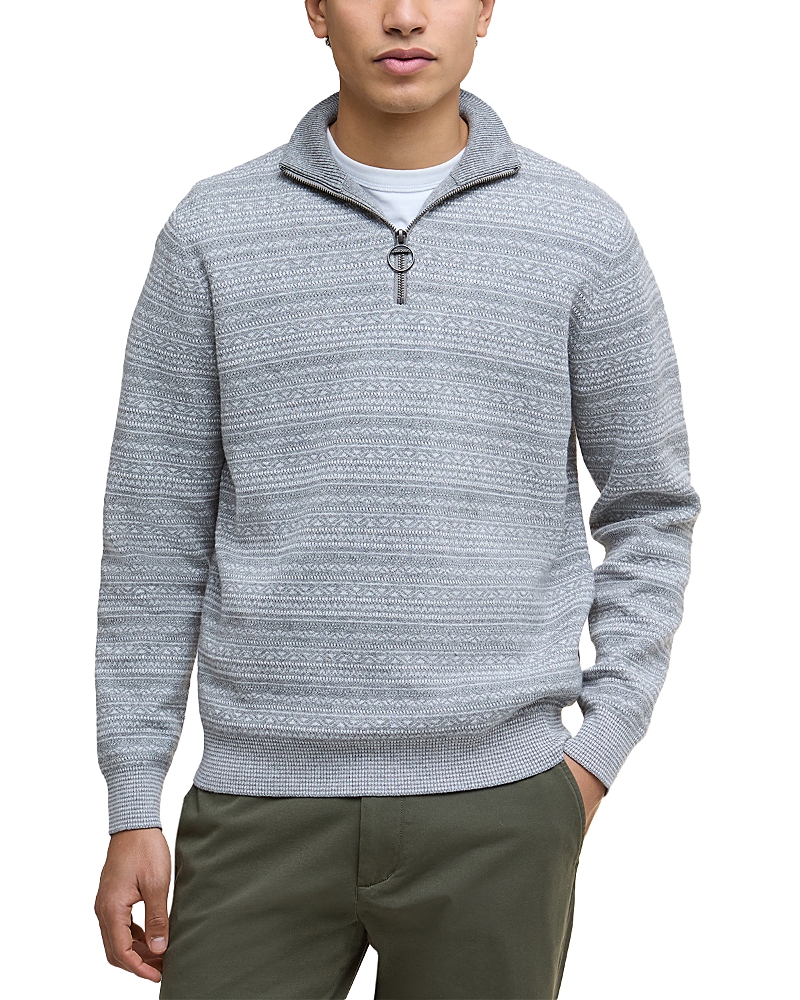 Barbour Dartfield Quarter Zip Knitted Sweater