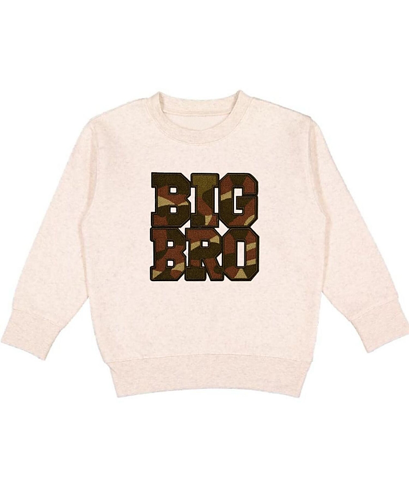 Sweet Wink Boys' Big Bro Camo Sweatshirt - Little Kid, Big Kid