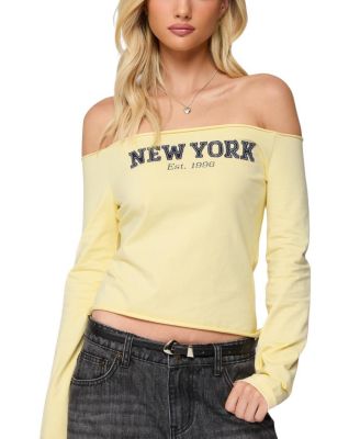 New York Babe Off Shoulder Top