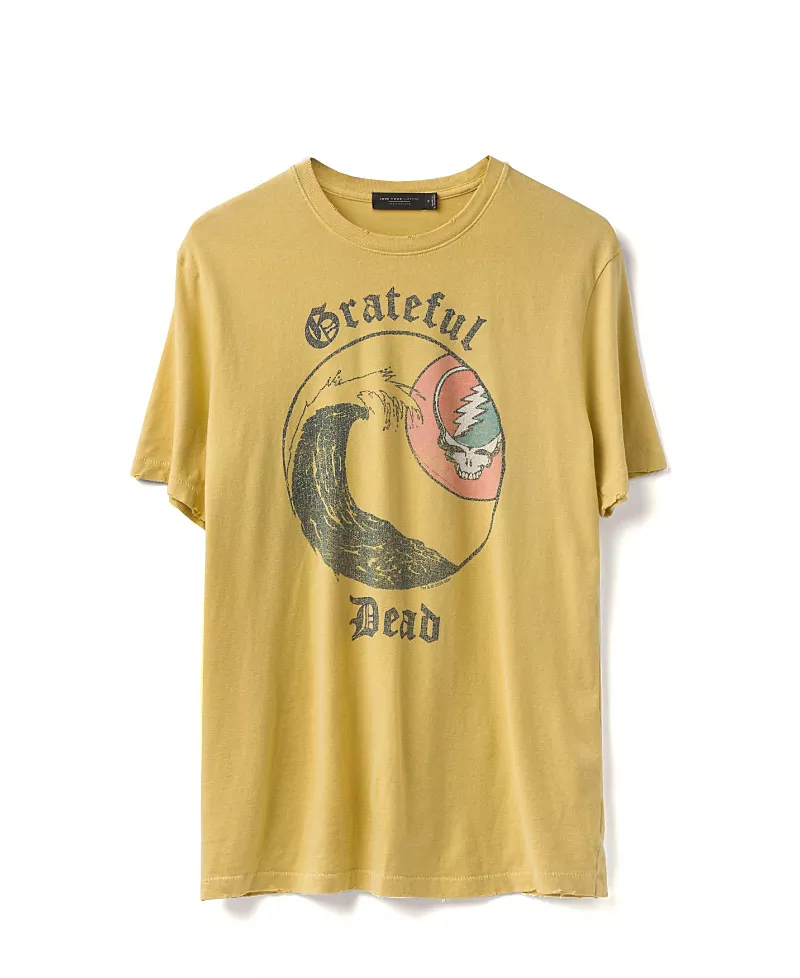 Junk Food Clothing Unisex Grateful Dead Wave Vintage Tee