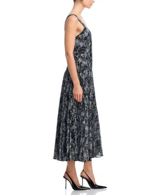 Botanical Floral A Line Dress