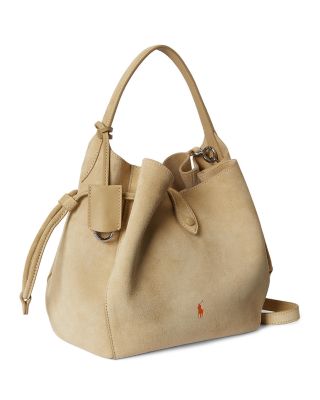 Polo Play Suede Shoulder Bag