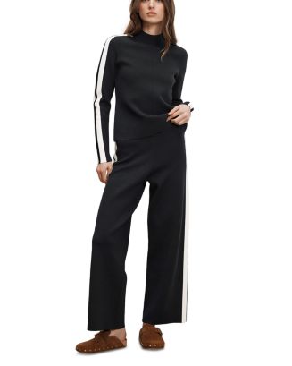 Veronica Beard Asante Pullover Sweater & Jenkins Knit Pants