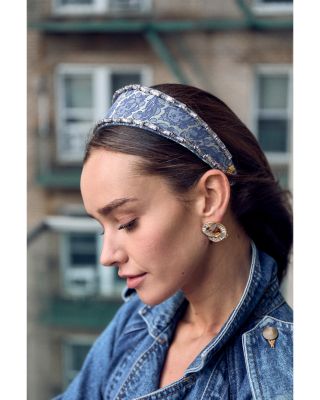 Brigitte Crystal Trim Headband