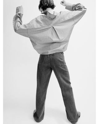 Marin Cropped Stripe Shirt