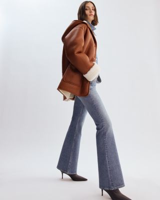 Miramar Ponte Dahlia Mid Rise Sweatpant Jeans in Minet