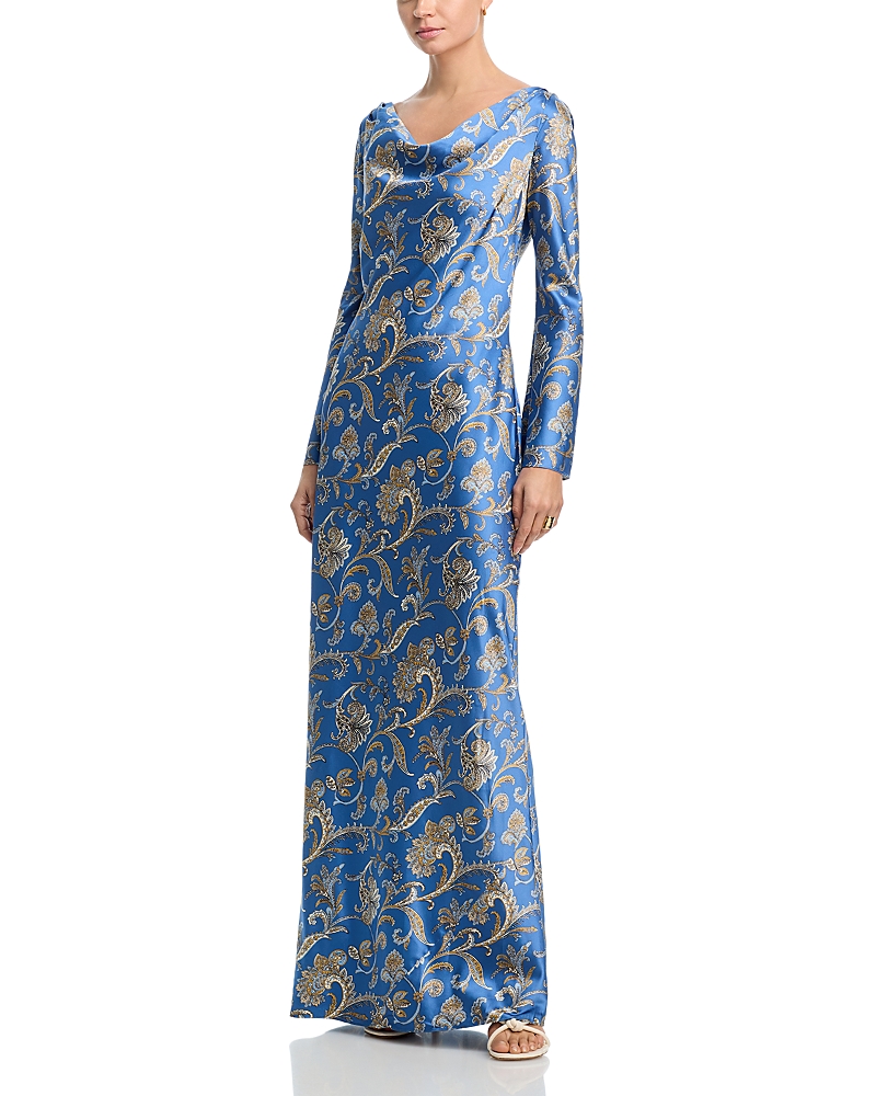 Veronica Beard Ember Stretch Silk Dress