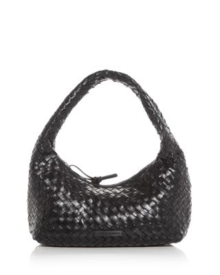 Mercer Woven Leather Shoulder Bag