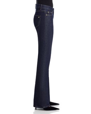 Stevie Straight Jeans in Indigo Noir