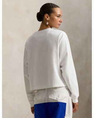 Team USA Polo Bear Long Sleeve Tee