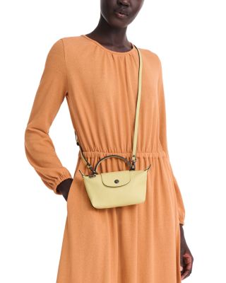 Le Pliage Xtra Small Leather Crossbody Pouch