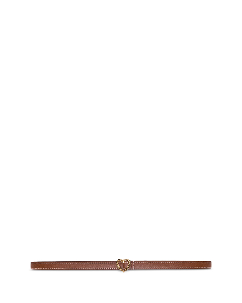 Maje Women's Slim Heart Belt