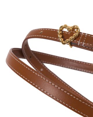 Women's Slim Heart Belt