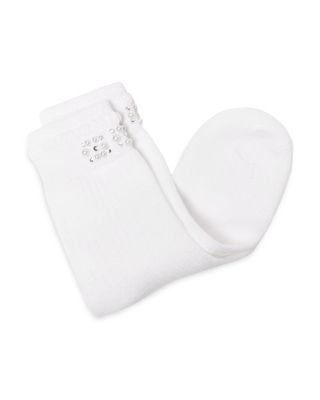 Pearl Pointelle Socks