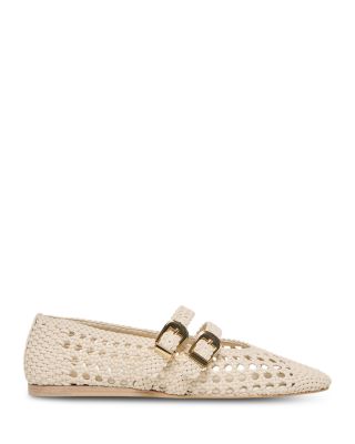 Women's Baylee Woven Leather Flats