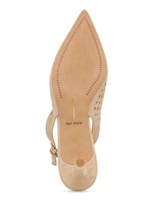 Women's Alenna Suede Slingback Pumps