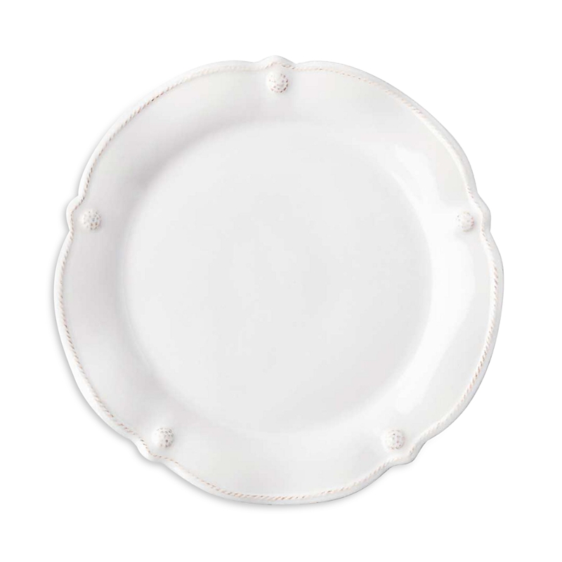 Juliska Berry & Thread Whitewash Flared Cocktail Plate