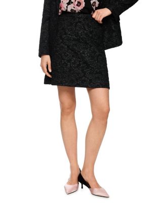 Short Skirt with Floral Pattern