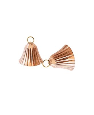 CMK Copper Bell Ornaments - Set of 2