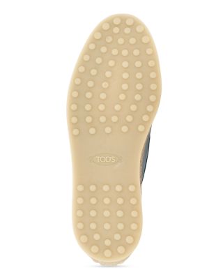 Women's Nubuck Leather Espadrille Loafers