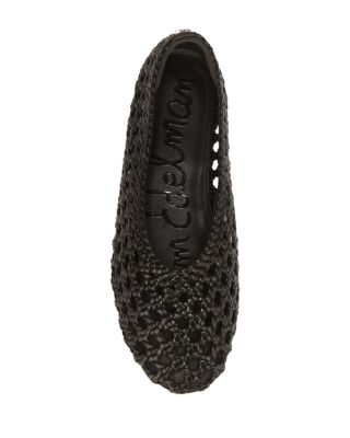 Women's Shira Woven Leather Ballet Flats