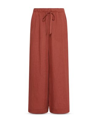 Linen Drawstring Pants