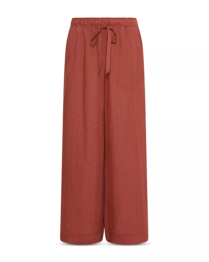 Marella Linen Drawstring Pants