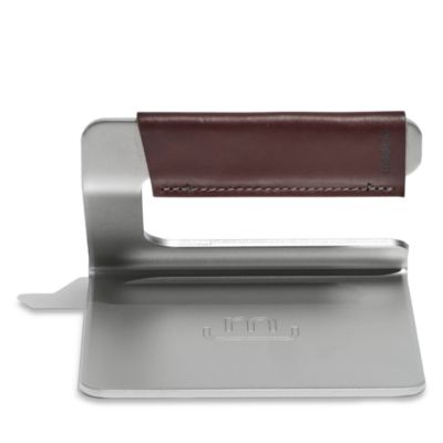 Leather Handle Sleeve Grill Press