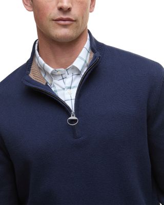 Kelson Half Zip Knitted Jumper Sweater