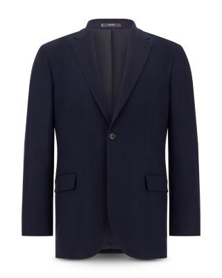 Herringbone Stretch Wool Sport Coat