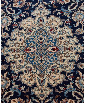 Bloomingdale's Persian Nain Area Rug 7' 3" x 11' 1"