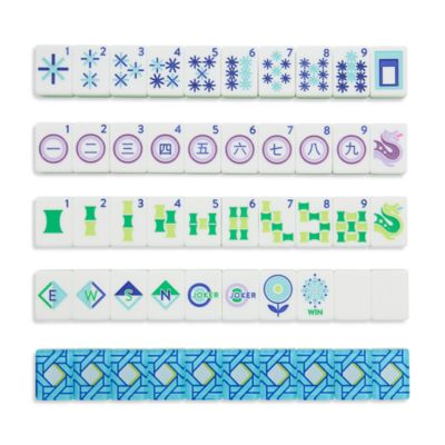 Basketweave Mahjong Set