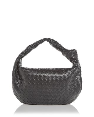 Intrecciato Leather Shoulder Bag