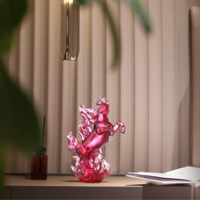 Triumphant Ascent Limited Edition Crystal Glass Sculpture