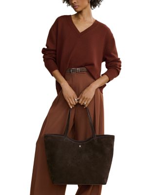 Agnes Suede Tote