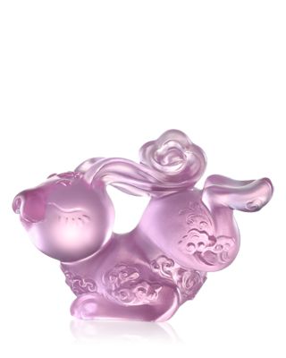 Ruyi's Twelve Blessings The Hop Hop Bunny Crystal Glass Sculpture