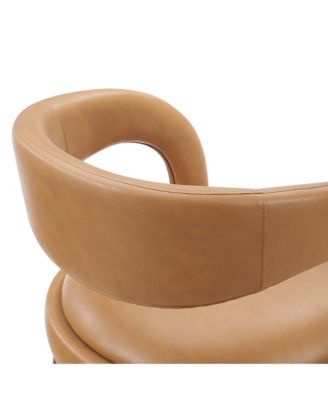 Pinnacle Faux Leather Counter Stool, Set of 2