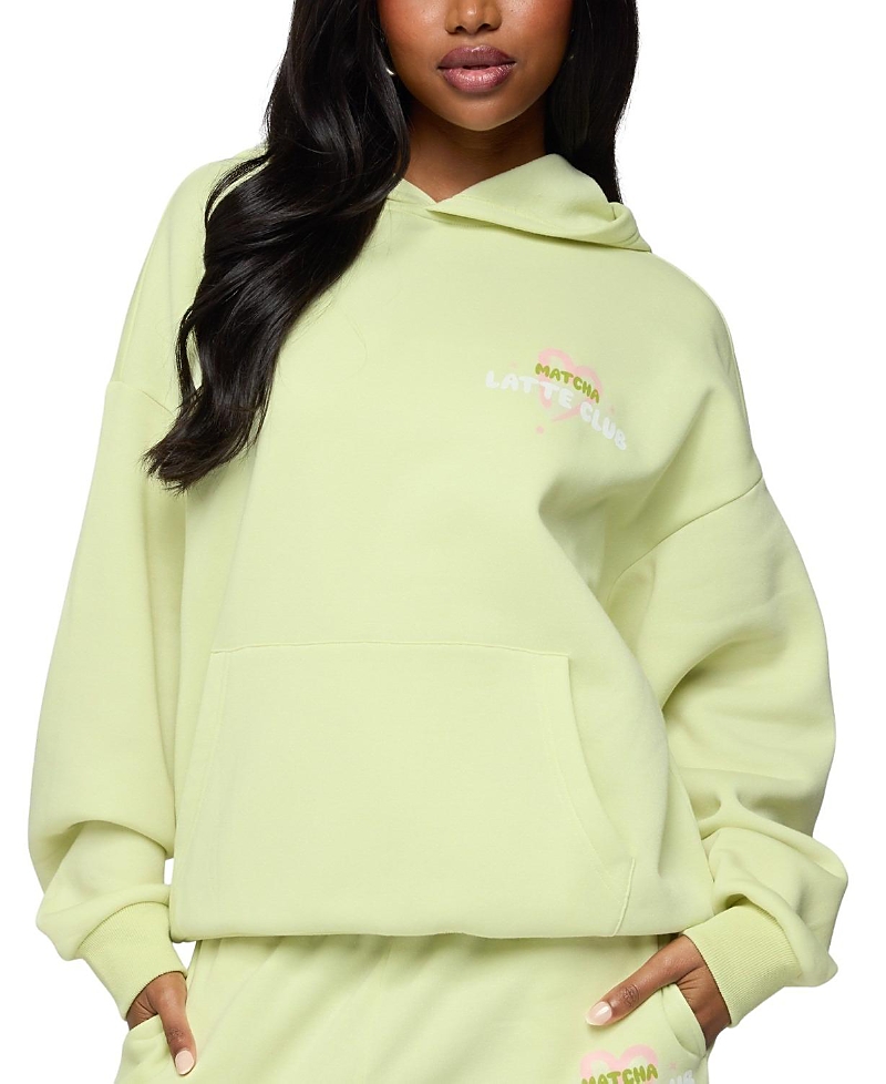 Edikted Matcha Lover Oversized Hoodie