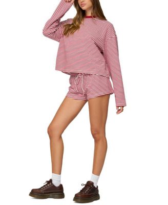 Jainee Striped Long Sleeve T Shirt