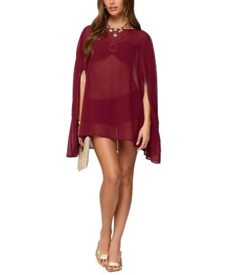 Mckenzie Sheer Chiffon Poncho