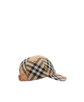 Unisex Check Baseball Cap